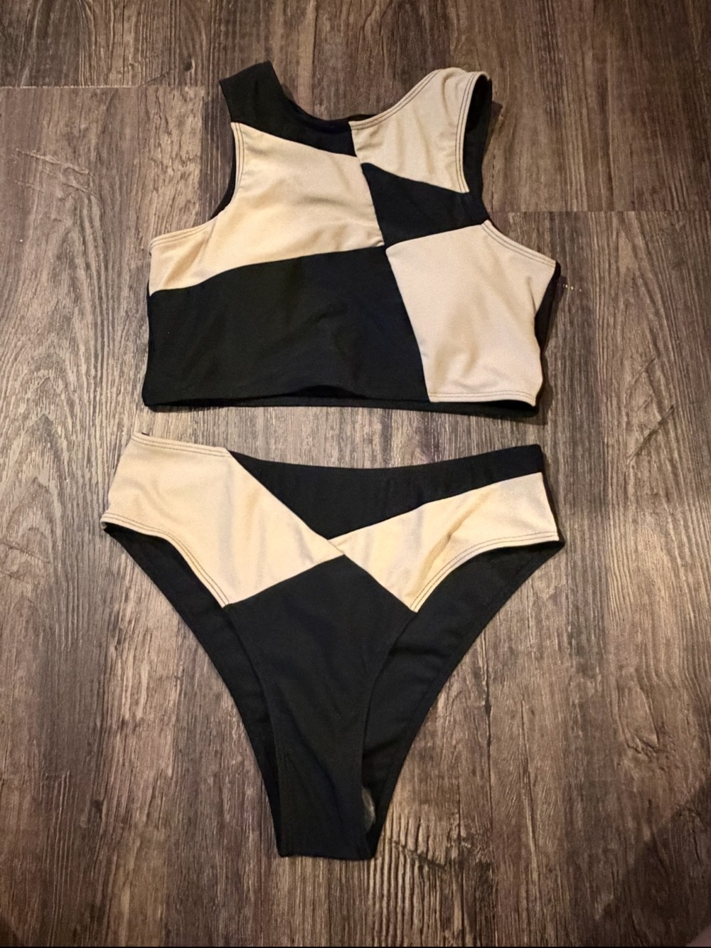 SHEIN Colorblock Bikini Set NEW MEDIUM
